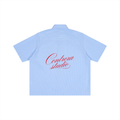 Riviera Striped Boxy Short Sleeve Shirt