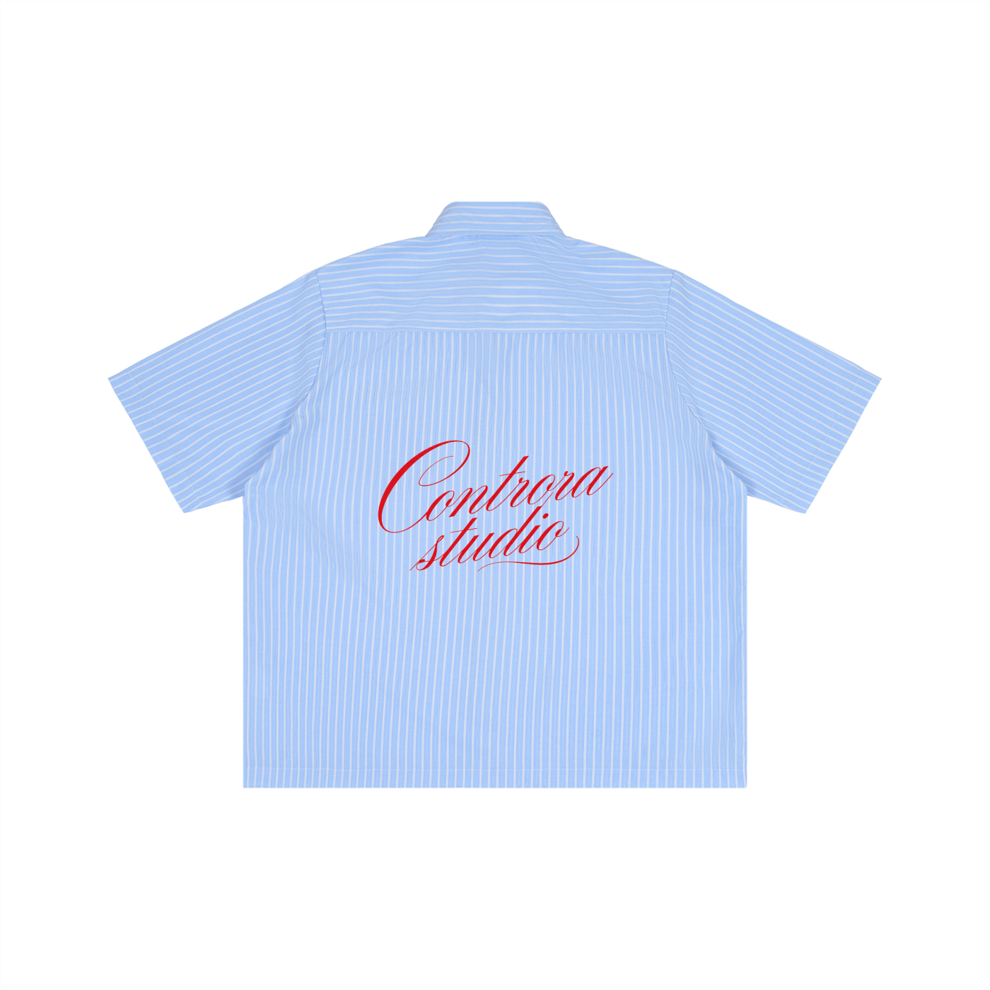 Riviera Striped Boxy Short Sleeve Shirt