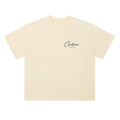 Heavyweight Drop Shoulder Cotton T-Shirt
