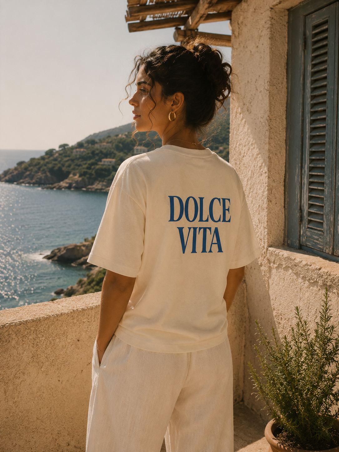 La Dolce Vita Heavyweight Cotton T-Shirt